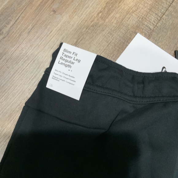 New Nike Tech Fleece Slim Fit Joggers Pants Black Grey CU4495-016 Mens Size 2XL - Picture 10 of 10